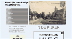 Desktop Screenshot of heemkringmarka.be